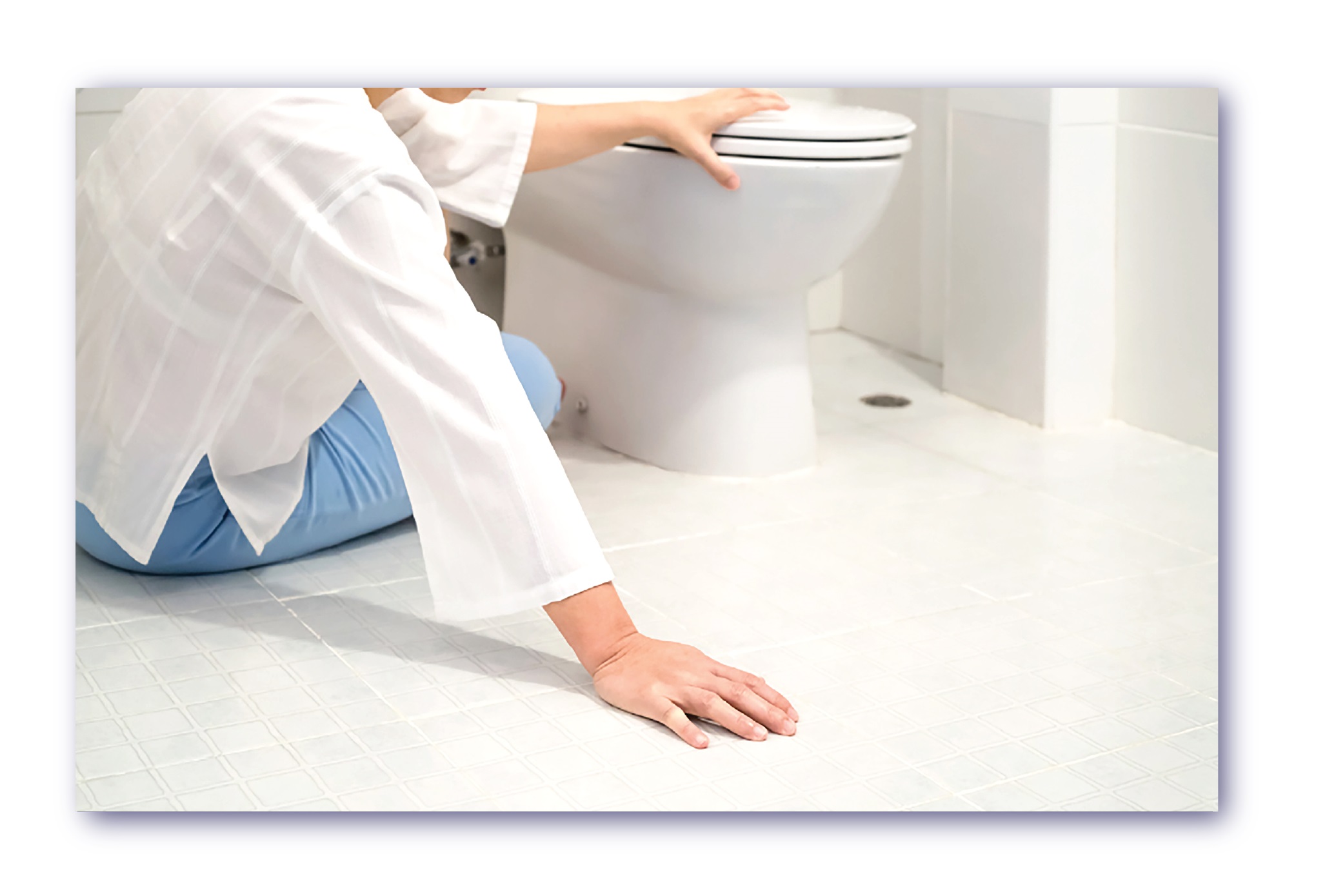 SmartPro Bathroom Safety Flooring Safe Concept